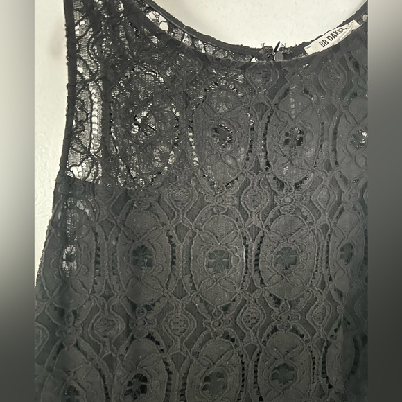 BB Dakota by Steve Madden Renley Lace Fit & Flare Minidress Nordstrom Excl Sz 12 - Picture 10 of 15